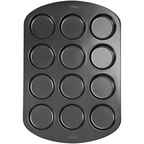 Wilton 12-Cavity Whoopie Pie Baking Pan, Makes Individual 3" Diameter Baked Goods And Treats, Non-Stick And Dishwasher-Safe, Enjoy Or Give As Gift, Metal (1 Pan) #TOP1