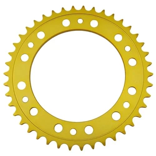 Pignon arrière moto 525 de finition or 42T compatible avec BMW F650GS