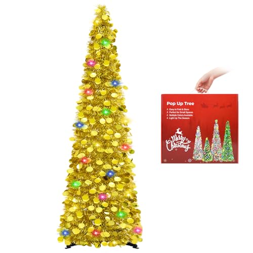 N&T NIETING Albero di Natale con supporto 150cm, albero di Natale...