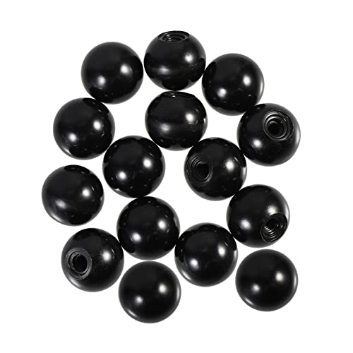 Cabilock Ball Nuts 15pcs Round Knobs for Machine Tools Medical Printing Strong Resistant Built-in Thread