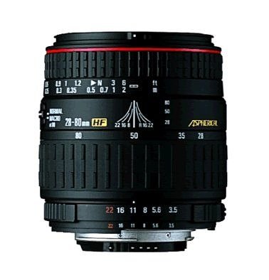 Sigma 644940 Obiettivo, 28-80 mm, F/3.5-5.6