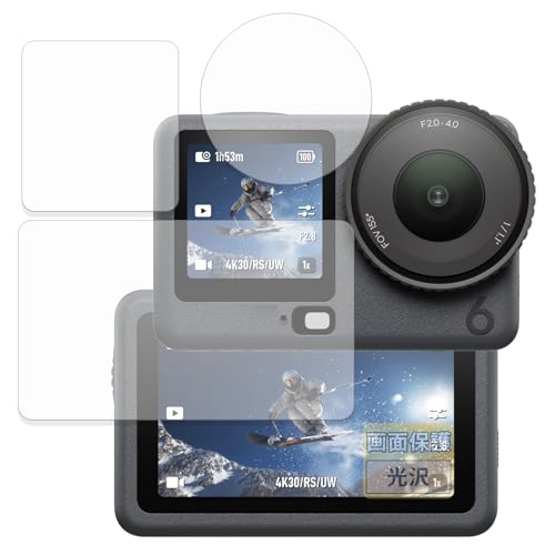 FILMEXT tB DJI Osmo Action 6 (C/Tu/Y) p یtB ܂œ\ĂȂ̂悤ɔ  {