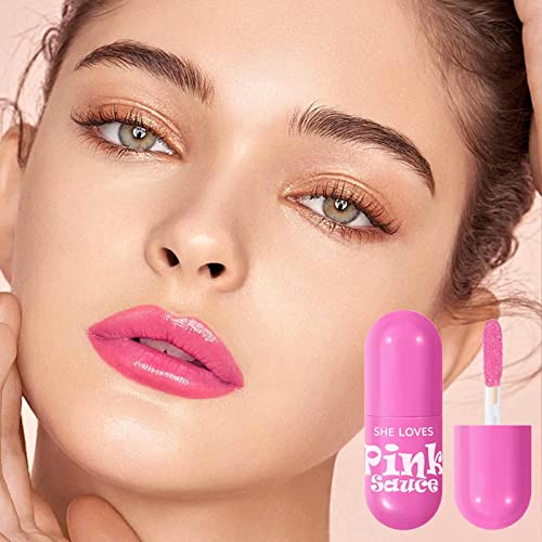 Óleo de brilho labial hidratante | Óleo de alto brilho para lábios mais cheios | Fosco Iluminador Hi