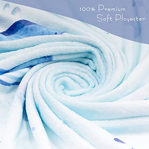 Innersafe Baby Milestone Blanket| Original Design Baby Monthly Milestone Blanket Boy Girl|Baby Photography Props Blanket| 60'X40' Ocean World (Vacuum-Packed) #TOP6