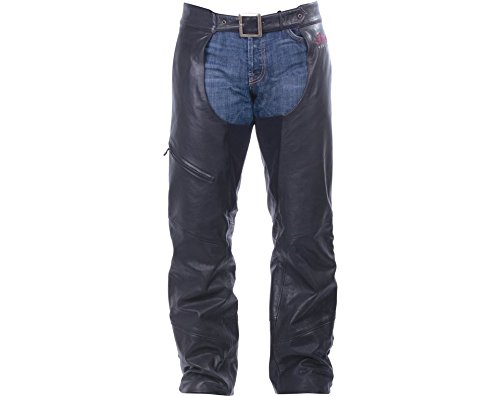 Indian Motorcycle Men's Traditional Leather Chaps, Black - 3XL - 286371214 - Thumbnail 7