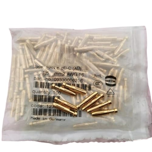 100 piece set/new E BU-C (AU) connector female head 1.5mm 2 16A 09330006216