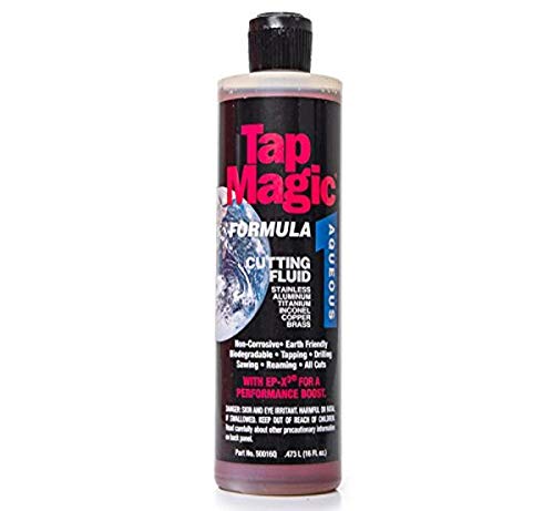 Tap Magic 50016Q Formula 1 Aqueous Cutting Fluid, 16 oz. Size