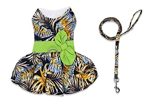 Small Medium Girl Dog Dresses For Small Dogs Dress Female Dog Clothes Puppy Dress For Girls Harness Dress For Dogs #TOP30
