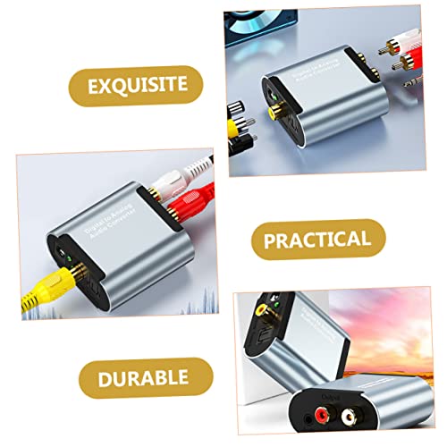 Convertidor digital a analógico coaxial entrada SPDIF para audio 3