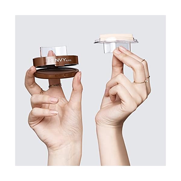 Kiss i-envy brow stamp kit Dark brown Makeup, 1 Count