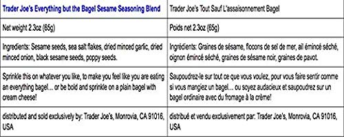 Miniatura 3 de Trader Joe's Seasonings Bundle  Mezcla de condimentos de sésamo de bagel y lima chile (1 de cada uno) (edición limitada)