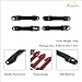Aunginsy Car Exterior Door Handle Trim Covers Compatible with Subaru WRX 2022-2025/Subaru Crosstrek 2023-2025 Car Outside Front Rear Door Handle Cover Protector Shell ABS Accessories, with Smart Hole