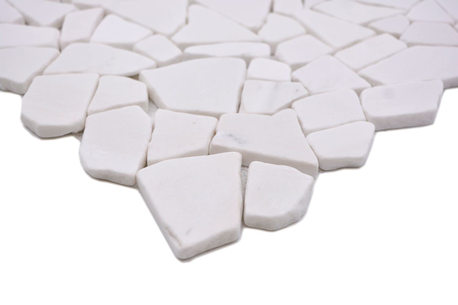 Mosaico piastrelle marmo pietra naturale frattura ciot bianco brand per pavimenti pareti bagno WC doccia cucina specchi piastrellati rivestimento vasca da bagno