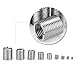 Thread Repair Insert,80pcs Helical Insert M3-M14 Stainless Steel SS304 Coiled Wire Helical Screw Thread Inserts for Parts That Requires Frequent Removing
