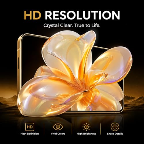 Image of Tempered Glass for Samsung Galaxy S23 Ultra (6.8 Inch) with Installation Kit | 9H Edge to Edge Screen Protector | Anti Scratch