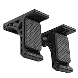 BESTonZON 5 Pairs Wall Mounted Bow Holder Bow Display Rack Easy Installation with Screws Storage for Hunting Accessories