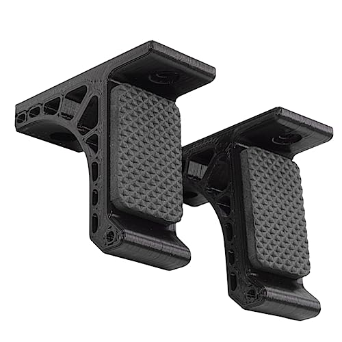 BESTonZON 2 Pairs Wall Mounted Bow Rack Durable Bow Storage Hanger for Easy Installation Display Strong Load Bearing Capacity Includes Screw Mounting for Secure Use