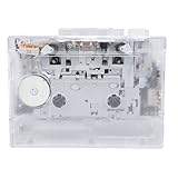 Generic Portable Retro Cassette Tape Player USB Powered MP3 Converter for Family Park, Compact Durable ABS Material
