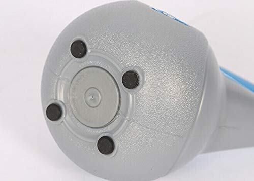 DKN Unisex Adult 4kg Vinyl Kettlebell - Grey/Yellow, 4kg - Image 3