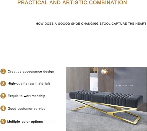 Banc à chaussures confortable et meuble d'appoint multifonctionnel