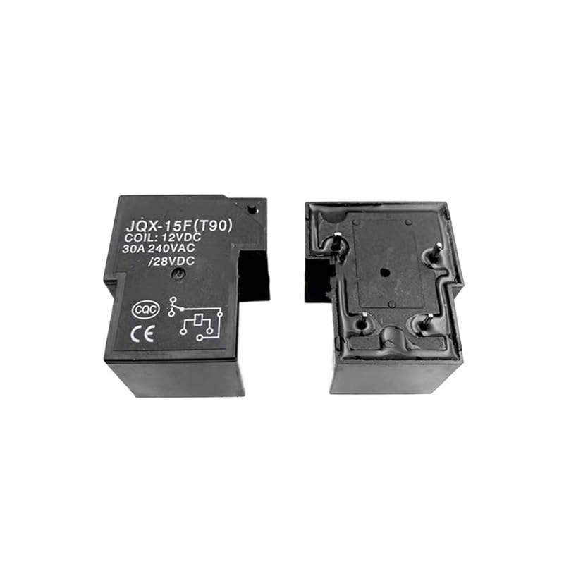 5PCS JQX-15F(T90) Air Conditioning Water Heater high-Power electromagnetic Relay 1 Open Close 4 pin 12VDC 30A