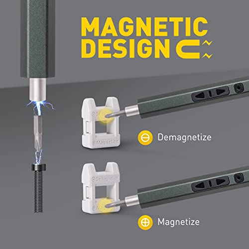 Electric Screwdriver Cordless, 66 In 1 Mini Screwdriver Set, 2 Gears Torque, Powerful Motor, S2 Steel Magnetic Bits, Type-C Fast Charge, Precision Screwdriver For Phone,Laptop,Camera,Watch,Drone,Toys #TOP7