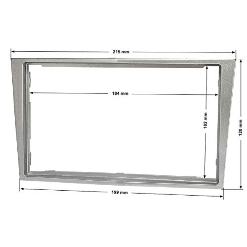 Tomzz Audio 2439-138 Lunetta radio a doppio din