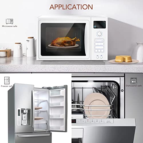 Greenandlife 10Inch/5Pcs Dishwasher & Microwave Safe Wheat Straw Plates - Lightweight Reusable Unbreakable Dinner Plates, Non-Toxin, Bpa Free For Kids Children Toddler & Adult (Beige) #TOP3