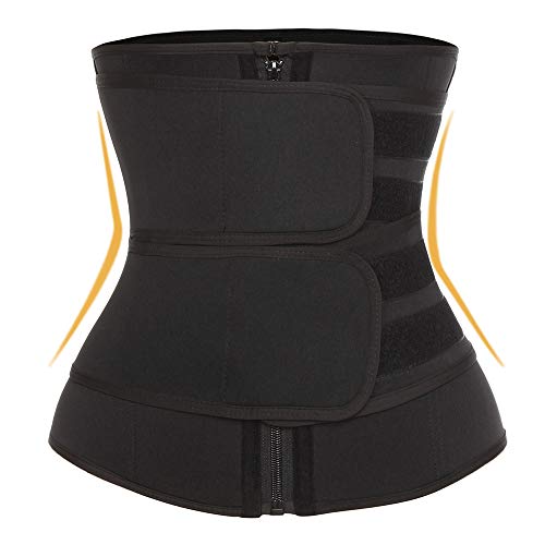 MISS MOLY Waist Trainer Corset Sport Workout Hourglass Tummy Control Shapewear Cinchers -Sweat
