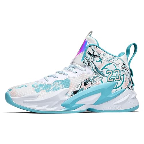 Image of Men's Basketball Shoes Fashion Printed Sneakers