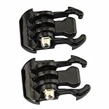 2x Black Buckle Basic Strap Mount for Gopro Hero 1 / 2 / 3 Camcorder