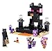LEGO 21242 Minecraft The End's Arena, Lava Fighting Toy, Dragon of Ender and Enderman Figure, Player vs. Player, Gift for Children Aged 8 and Above