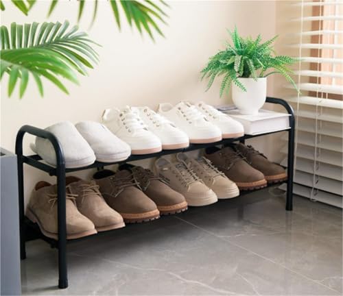 Étagère à chaussures extensible pour optimiser l'espace de votre entrée étroite