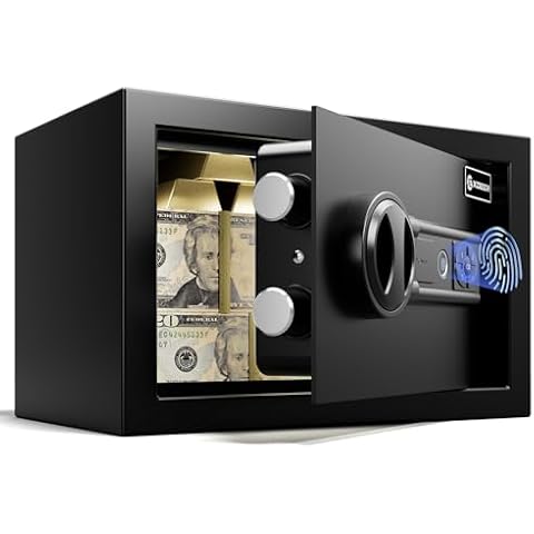 XDeer Biometric Safe with Silent Mode Cover