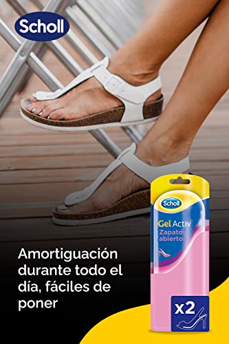 Plantillas Scholl Gel Activ para Mujer, Abiertas, 1 Par miniatura 5