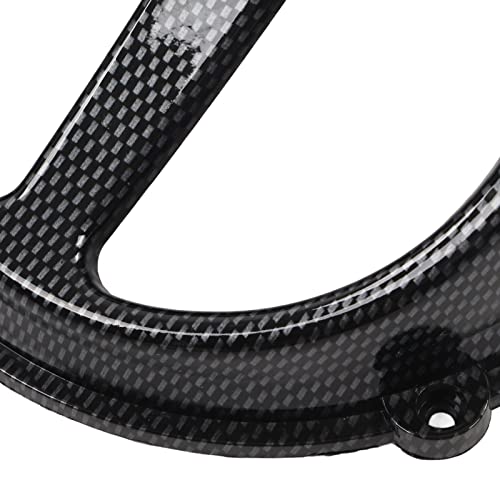 Cobertura Coletora De Ar Para Motocicleta, Ventilador De Refrigeração Do Motor, Estilo Fibra De Carb