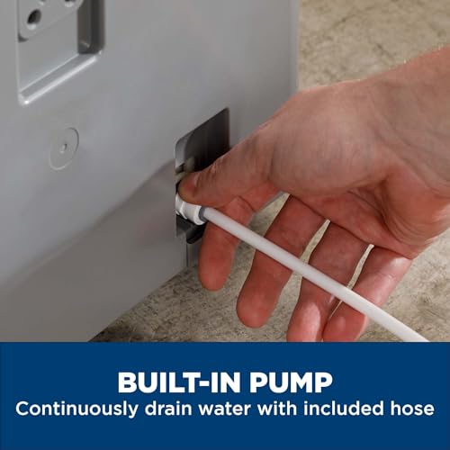 GE Dehumidifier with Pump & Hose, 50 Pint for Basement & Home, 5000 Sq Ft - image 4