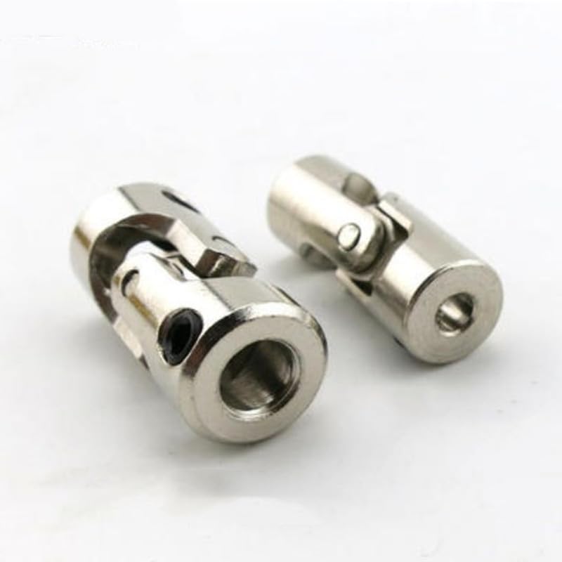 2 Pack 2-10mm Universal Joint Shaft,RC Drive Shaft Coupler Coupling Steering Connector for RC Car...
