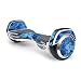 MightySkins Protective Vinyl Skin Decal for Razor Hovertrax 2.0 Hover Board Self-Balancing Smart Scooter wrap cover sticker skins Blue Mystic Flames