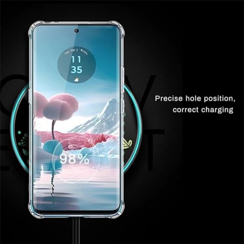 Kit Capa Case Capinha e Película 3D Ceramica Para Moto Edge 40 Neo