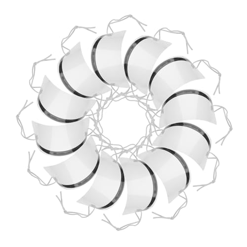 Beavorty 50 Pcs Bisel De Flequillo Cepillos Para El Cabello Auto Espejo De Mano Antiguo Cajas De Embalaje De Arco Botón De Foto Pequeña Tapa De Válvula Espejo Retro El Plastico Transparent