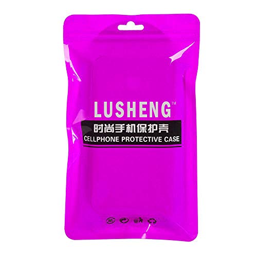 LUSHENG Capa para Xiaomi Mi 9 SE, capa carteira flip de couro PU, capa com fecho magnético com compa