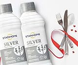  Stanhome Silver 2 piezas Crema antioxidante para plata, cromo y plata