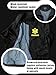 Paramedic Zipped up Windbreaker in Black with Yellow/Reflective Decorations Front and Back