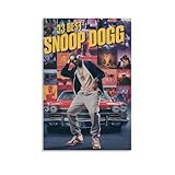 LOKLNEYK Snoop DoggModernes Wandkunst-Poster, 