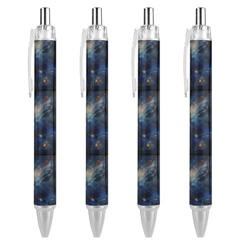 Stylos à bille rétractables à pointe fine 0,5 mm pour une écriture sans bavure