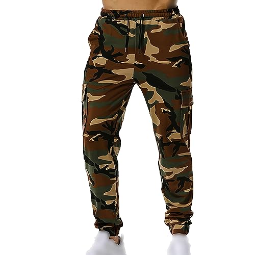 Pantalon de jogging camouflage confortable pour éviter de transpirer