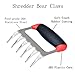 Stanbroil Stainless Steel and Soft-Touch Handles 2 Pcs Shredder Bear Claws BBQ Carving Forks- Best for Shredding, Handling, Carving Pulled Pork, Chicken, Beef & Turkey