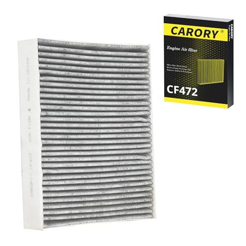 Image of CARORY Cabin Air Filter w /Activated Carbon for BMW 320i (2013-2018), 328i (2013-2016), 330i (2017-2019), 335i (2014-2015), M2 (2016-2021), OE# 64119237554, 64119237555, CF11472, XC10010C, CF472