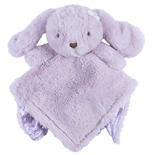 Image of Gerber Baby Plush Lovey Security Blanket, Solid Bunny, One Size